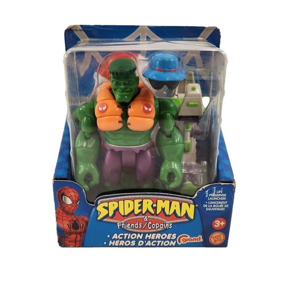 ToyBiz Other - ToyBiz Spiderman & Friends HULK Action Figure Heroes Grand Toys 2003 NIB 70240